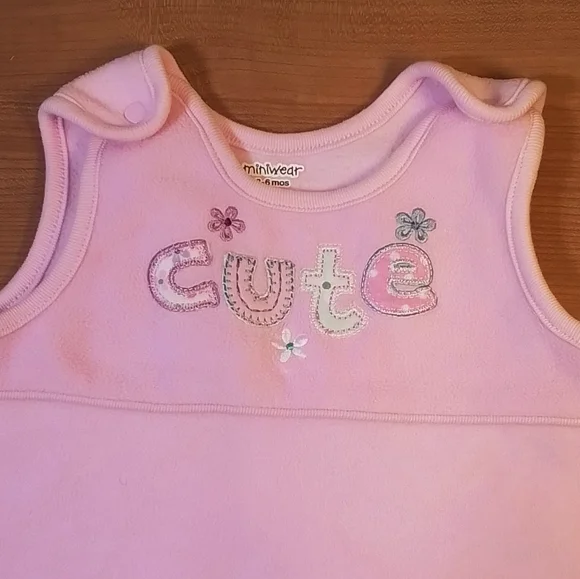 Pink Miniwear Girl's Sleep Sack (3 to 6 M) - Picture 4 of 5